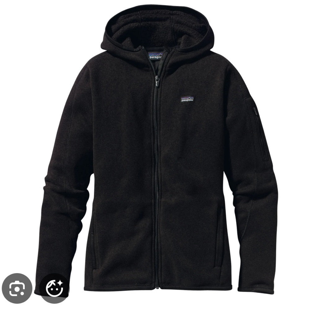 Patagonia Black Full-Zip Hoodie